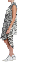 Thumbnail for your product : Derek Lam 10 CROSBY Printed Sleeveless Dress