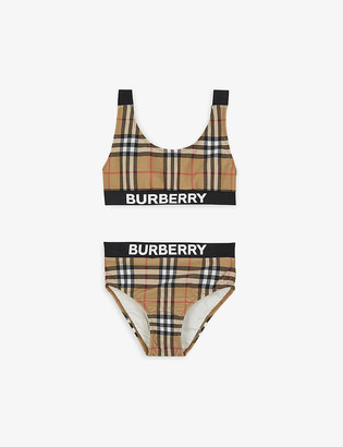 burberry print swimsuit