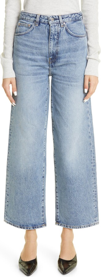 Totême Rigid Organic Cotton Flare Leg Jeans