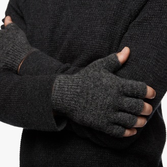 James Perse Merino Blend Fingerless Gloves