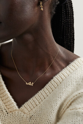 Sydney Evan Medium Wild 14-karat Gold Diamond Necklace - One size