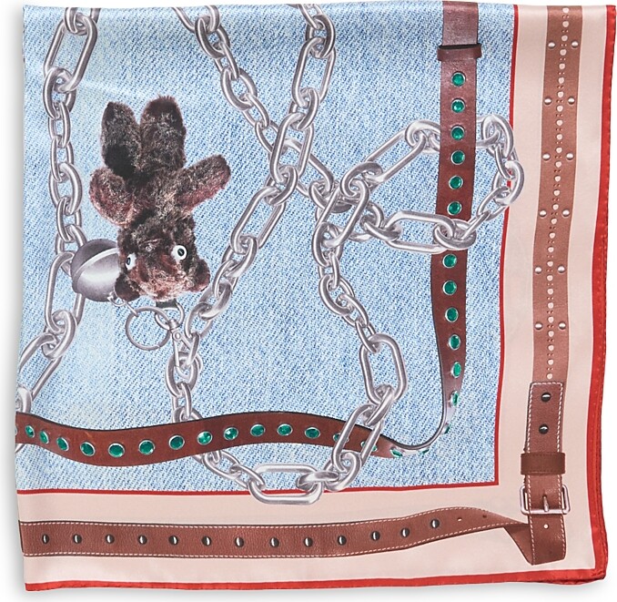 Acne Studios Printed Silk Scarf