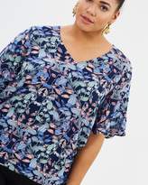 Thumbnail for your product : Junarose 1/2 Sleeve Blouse