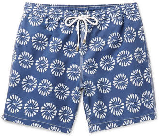 Hartford Mid-Length Floral-Print Swim Shorts