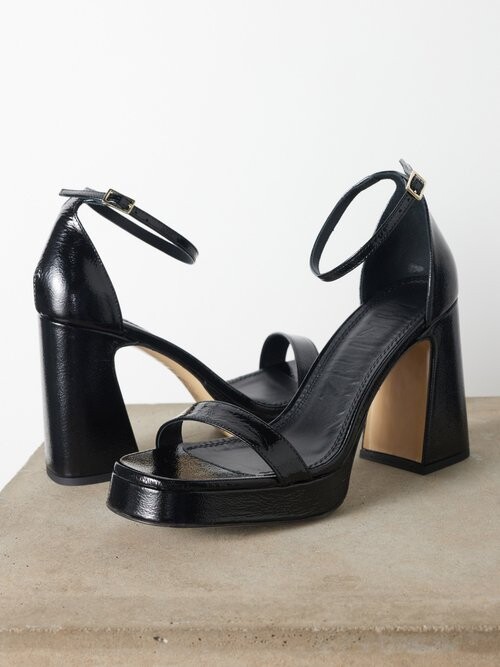 Margaux Open Toe Platform Sandal Souliers Martinez Margaux 100