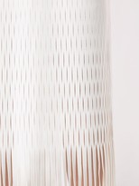 Thumbnail for your product : Dion Lee Perforated Fringed Hem Skirt
