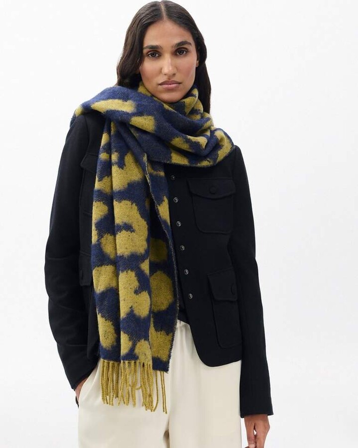 Piper Leopard Print Scarf