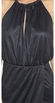Thumbnail for your product : Nightcap Clothing Vegan Sueded Halter Gown