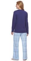 Thumbnail for your product : Croft & Barrow Women's Pajamas: Knit Microfleece Pajama Set