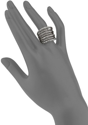John Hardy Classic Chain Sterling Silver Multi-Band Ring