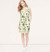 Thumbnail for your product : LOFT Wallpaper Floral Sleeveless Shirtdress