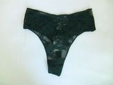 Thumbnail for your product : American Apparel STRETCH FLORAL LACE THONG PANTY UNDERWEAR LiNGERiE WOMANS S/M/L
