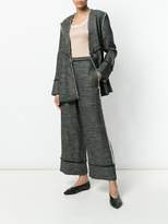 Thumbnail for your product : Pringle turn up wide leg trousers