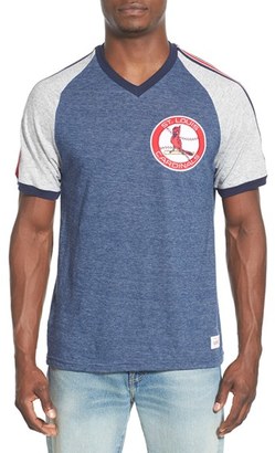 Mitchell & Ness Men's 'St. Louis Cardinals - Race To The Finish' Tailored Fit Raglan Sleeve T-Shirt