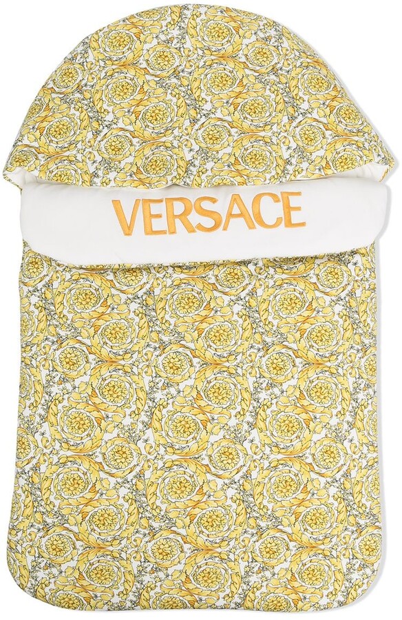 Versace Children Floral-Print Sleeping Bag - ShopStyle Bibs & Burp Cloths