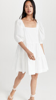 Thumbnail for your product : En Saison Poplin Square Neck Mini Dress