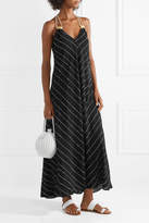 Thumbnail for your product : Vix Printed Voile Maxi Dress - Black
