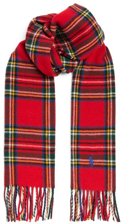 Polo Ralph Lauren Recycled Wool-Rich Tartan Scarf - ShopStyle Scarves