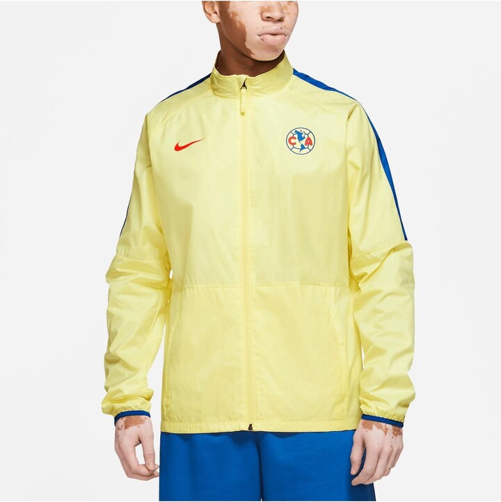 Nike Men's Lightweight Jacket - Yellow - L