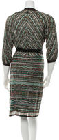 Thumbnail for your product : M Missoni Midi Wrap Dress