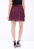 Thumbnail for your product : Forever 21 Contemporary Smocked Paisley Skirt