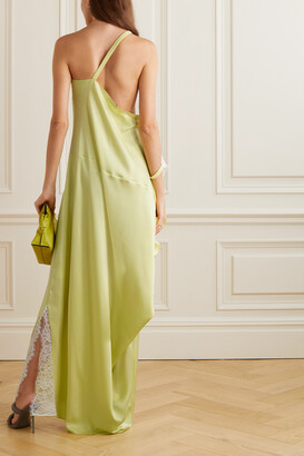 ワンピース JW ANDERSON Maxi Dress JW Anderson - Lace-trimmed satin maxi dress JW Anderson