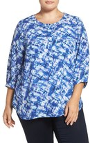 Thumbnail for your product : NYDJ Plus Size Women's Henley Top