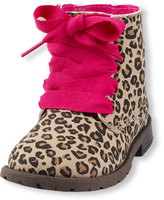 Thumbnail for your product : Children's Place Leopard moda boot