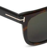 Thumbnail for your product : Tom Ford D-Frame Tortoiseshell Acetate Polarised Sunglasses