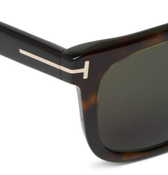 Tom Ford D-Frame Tortoiseshell Acetate Polarised Sunglasses