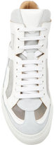 Thumbnail for your product : Maison Martin Margiela 7812 MM6 Mesh Inset High-Top Sneaker
