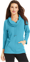 Thumbnail for your product : Style&Co. Plus Size Cowl-Neck Thermal Top
