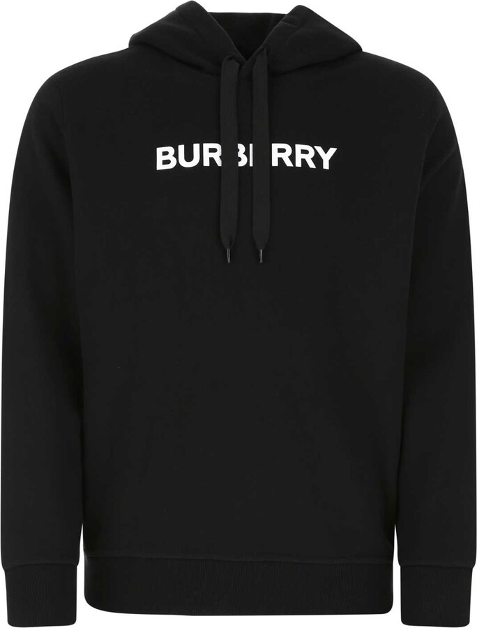 Burberry Black Cotton Sweatshirt
