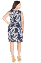 Thumbnail for your product : Style&Co. Plus Size Sleeveless Printed A-Line Dress