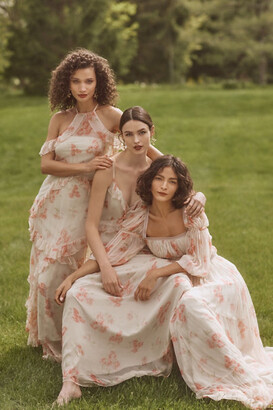 BHLDN Therese Floral Maxi Dress