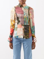 Thumbnail for your product : Marques Almeida Asymmetric Patchwork Shirt