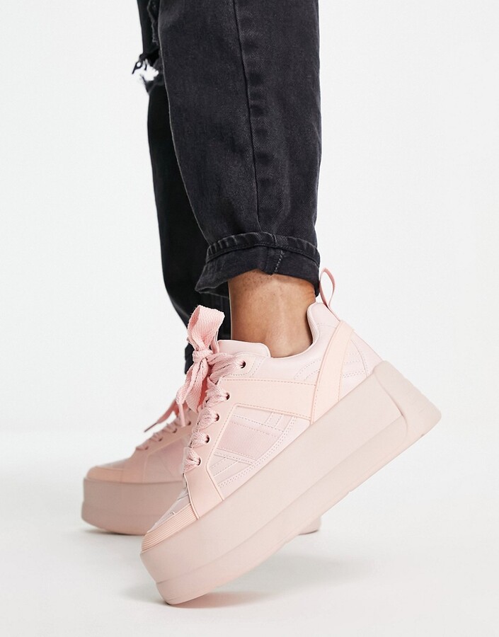 Pink designer trainers Clearance
