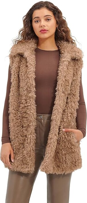 Long Faux Fur Vest | ShopStyle