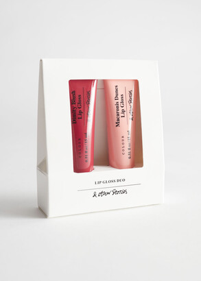 And other stories 2-pack Lipgloss Tube Box Set (Dimity Blush, Macaronis Dunes)