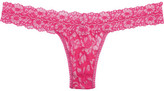 Thumbnail for your product : Hanky Panky Signature Low-rise Stretch-lace Thong