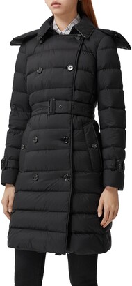 Burberry Down Quilted Coat | Shop the world's largest collection 