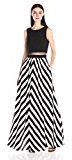 Thumbnail for your product : Betsy & Adam Women's Mock 2pc Stripe Gown