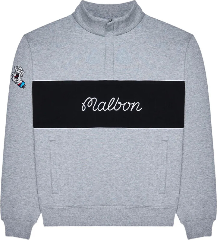 Malbon Golf Half-Zip Sweatshirt