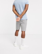Thumbnail for your product : Jack and Jones Originals sweat shorts with script logo in grey