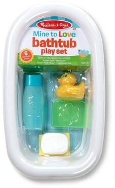 Melissa & Doug Mine to Love Bathtub Play Set - White