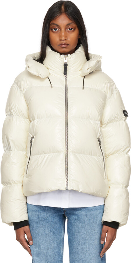 cream puffer jacket womens