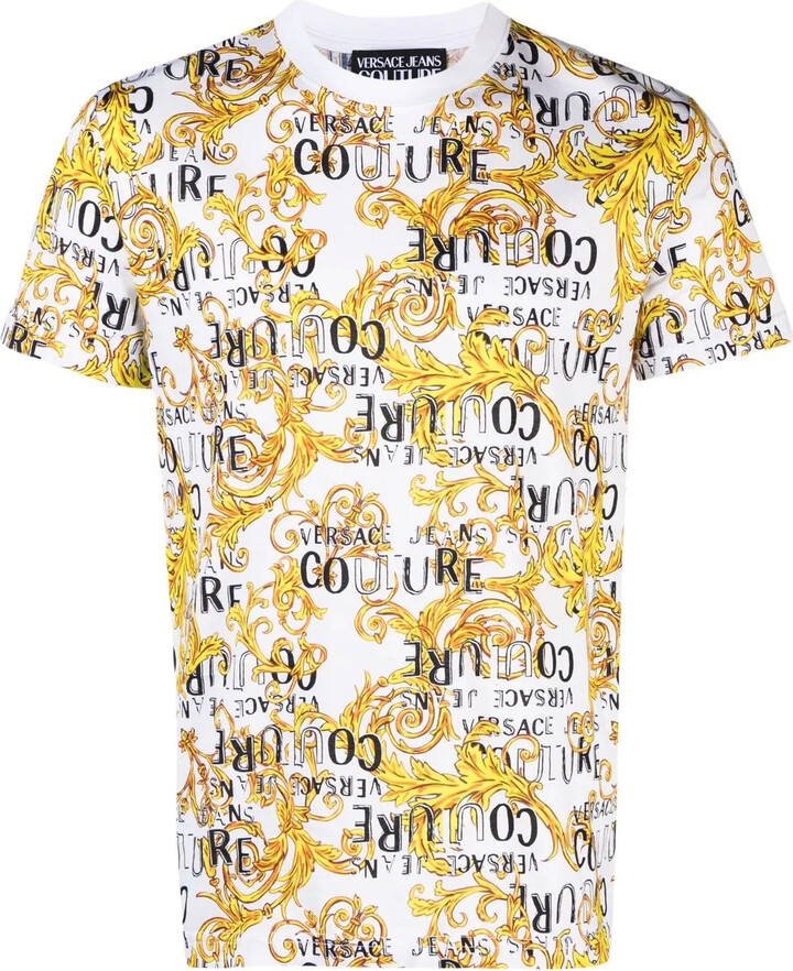 Versace Jeans Couture baroque-print T-shirt