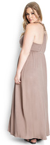 Thumbnail for your product : Forever 21 FOREVER 21+ Caged Queen Maxi Dress
