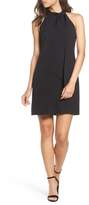 Thumbnail for your product : Vince Camuto Halter Tie Neck A-Line Dress