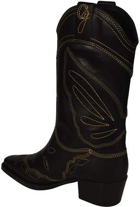 Ganni Embroidered Boots